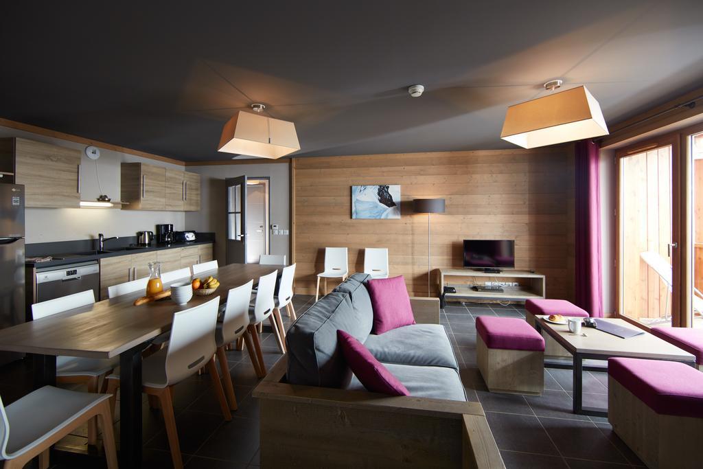 Cgh Residences & Spas Les Chalets Du Soleil Contemporain Saint-Martin-de-Belleville Phòng bức ảnh